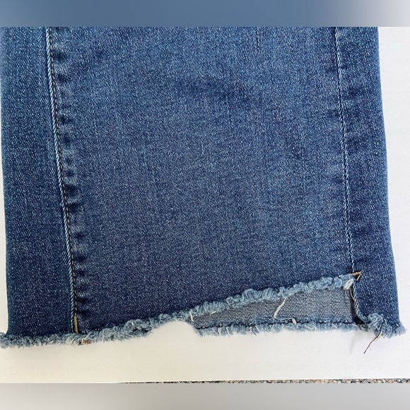 DL1961 Bridget Boot High Rise Instasculpt Crop Seacliff Frayed 31 - Picture 5 of 8